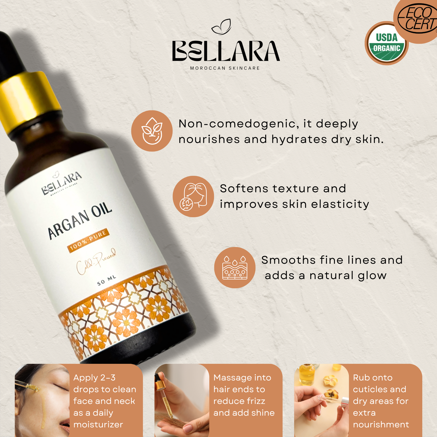 Organic Moroccan Argan Oil – Liquid Gold for Skin & Hair