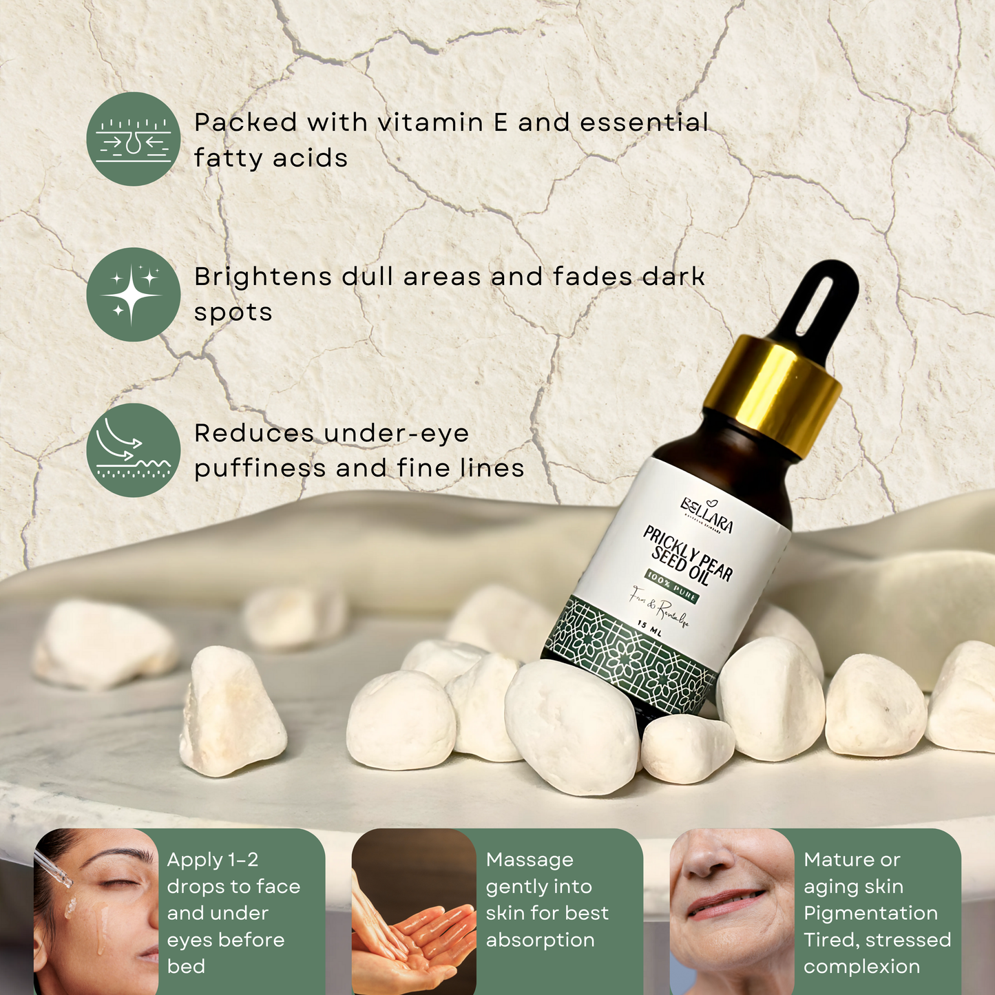 Organic Prickly Pear Seed Oil - 15ml
