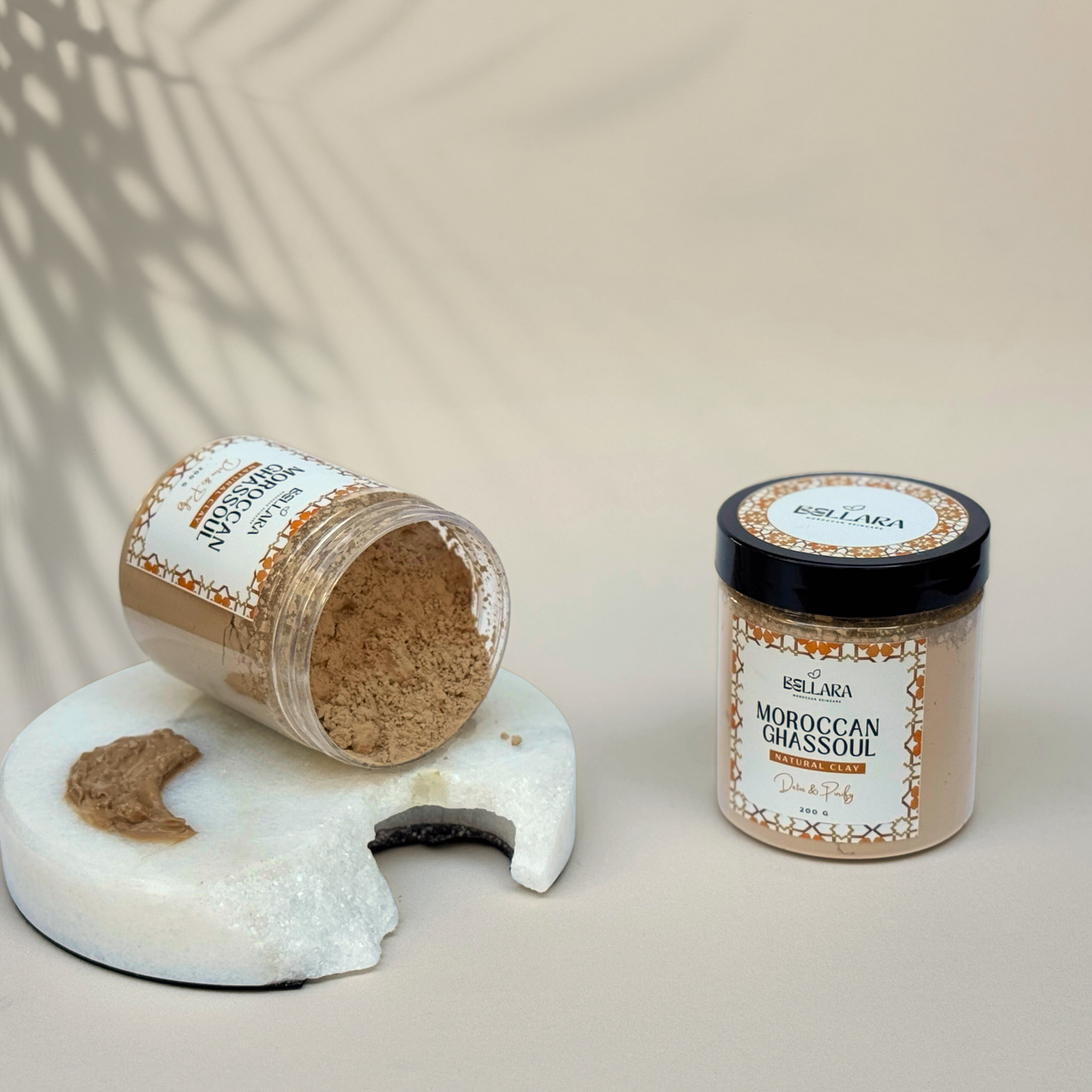 Moroccan Ghassoul Clay Powder – Detox & Glow Mask