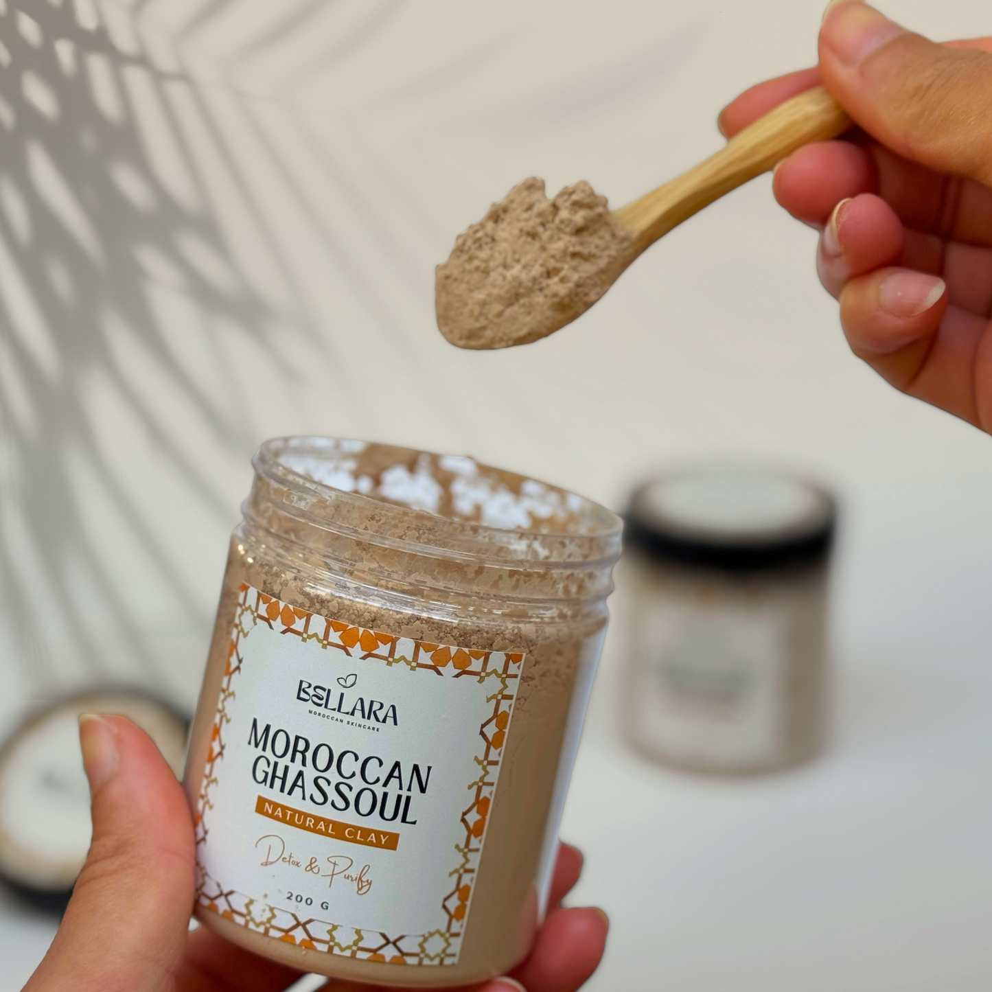 Moroccan Ghassoul Clay Powder – Detox & Glow Mask