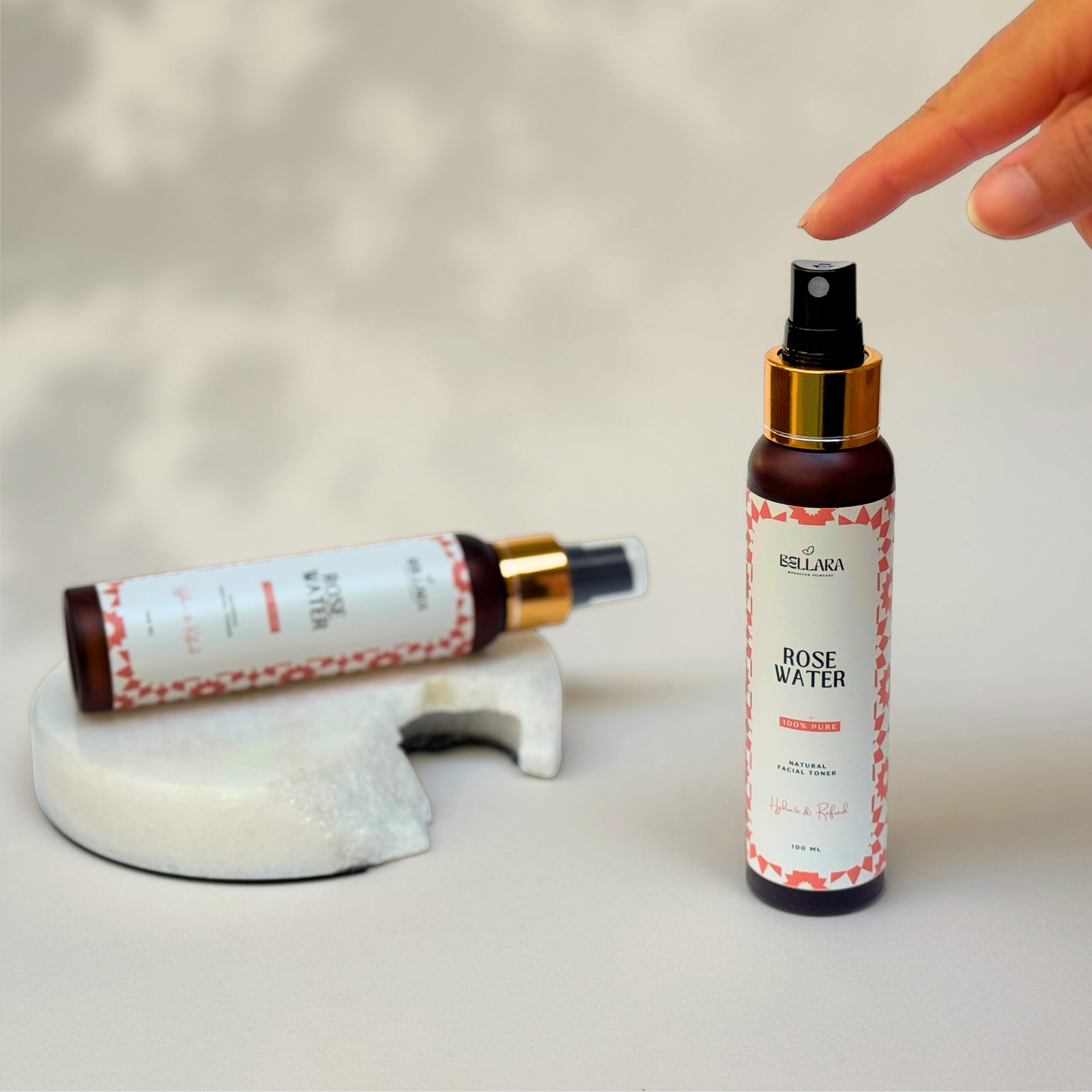 Moroccan Rose Water – Pure Floral Toner & Skin Soother