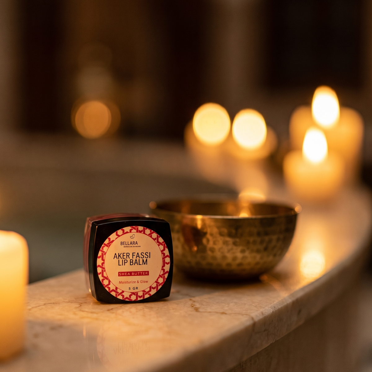 Aker Fassi Lip Balm with Argan Oil|Deep Moisture with Shea Butter