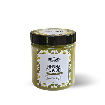 Moroccan Natural Henna | 100% Pure Lawsonia Leaf Powder for Hair & Skin