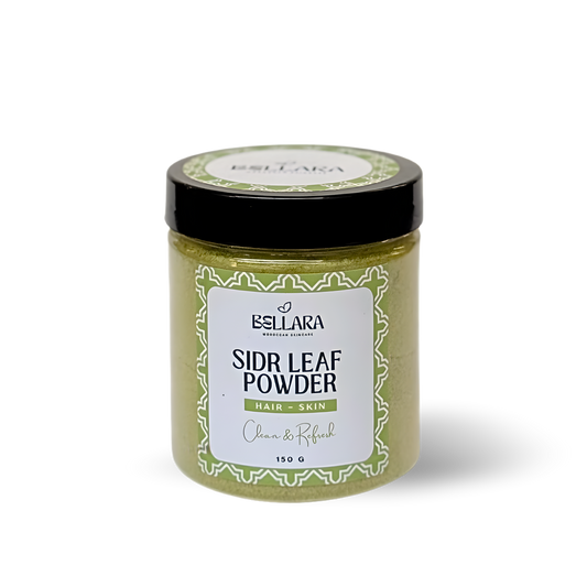 Moroccan Sidr Leaf Powder | Jujube Natural Cleansing Powder for Face, Hair & Scalp