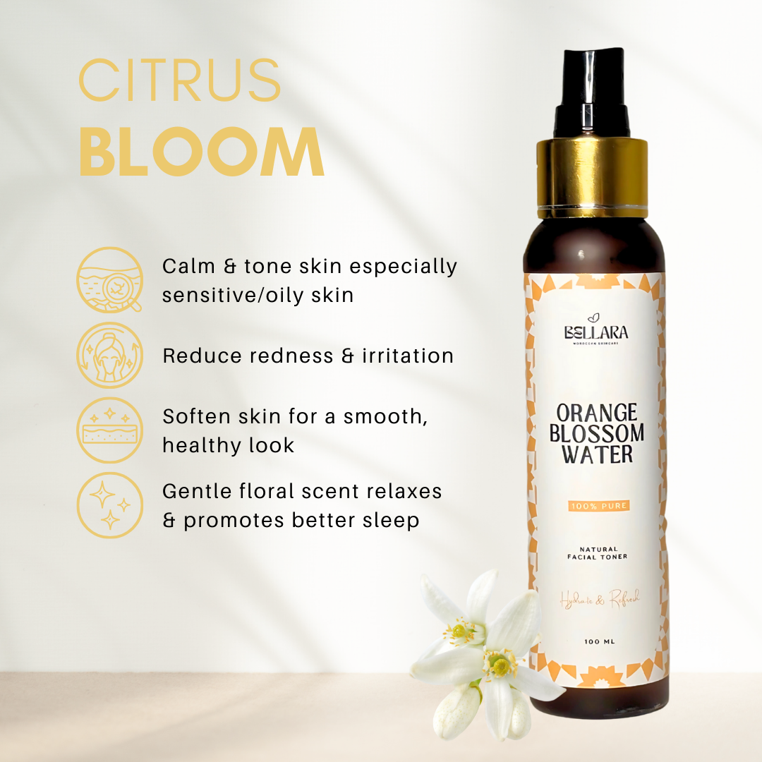 Orange Blossom Water – Moroccan Freshness in Every Drop