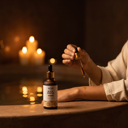 Black Cumin Seed Oil | 100% Cold-Pressed Moroccan Nigella Sativa for Face, Body & Hair